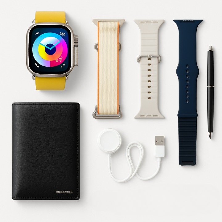 S200 Smart Watch – Full Display with Wallet Feature & Protective Cover