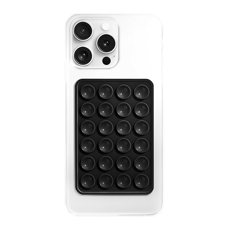 Small Square Silicone Suction Cup Phone Holder – Anti - Skid & Universal - Excellence United