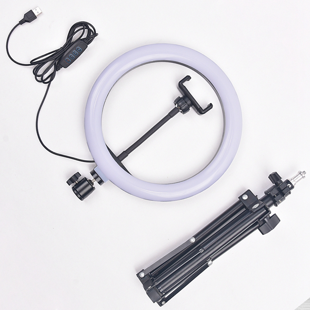 FOSOTO Selfie Ring Light with Tripod Stand & Phone Holder