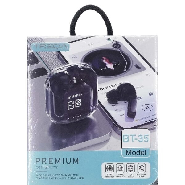 Air31 TWS Wireless Earphones – Transparent Design & LED Display - Excellence United