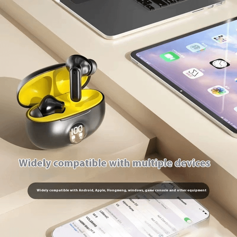 895B TWS Wireless Earphones – Dual Touch Control & LED Battery Display - Excellence United